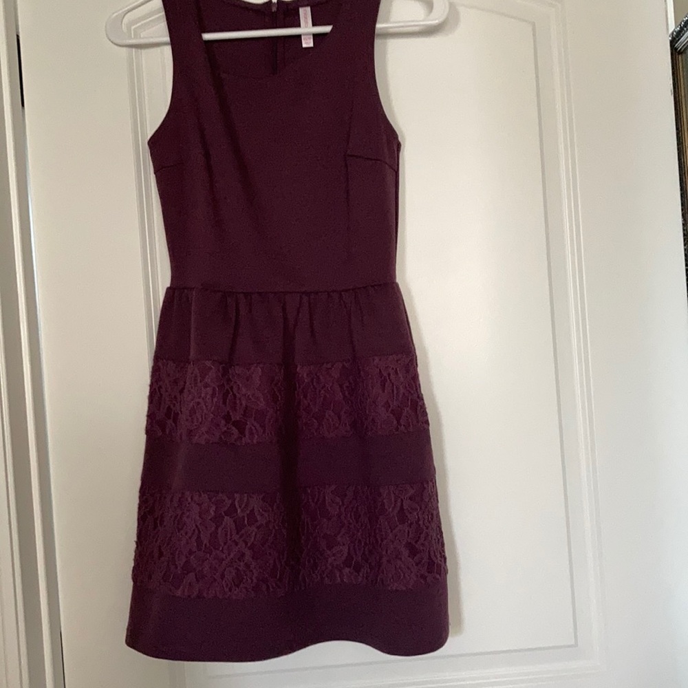 Maroon Dress